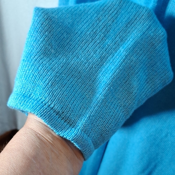 J. Jill Sky Blue Women's Cardigan (Can100) - Picture 3 of 5